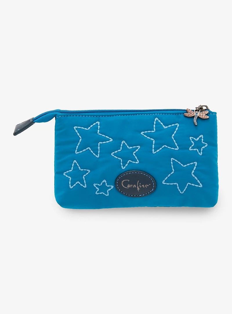 Coraline Stars Quilted Cosmetic Bag — BoxLunch Exclusive