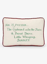 Harry Potter Hogwarts Letter Figural Pillow - BoxLunch Exclusive