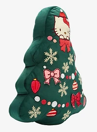 Sanrio Hello Kitty Figural Christmas Tree Pillow - BoxLunch Exclusive
