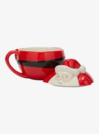 Disney The Nightmare Before Christmas Sandy Claws Figural Mug With Lid — BoxLunch Exclusive