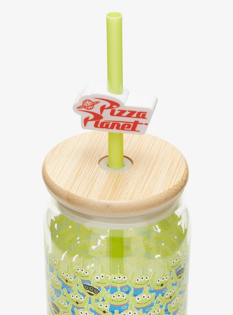 Disney Pixar Toy Story Aliens Pizza Planet Glass Cup — BoxLunch Exclusive