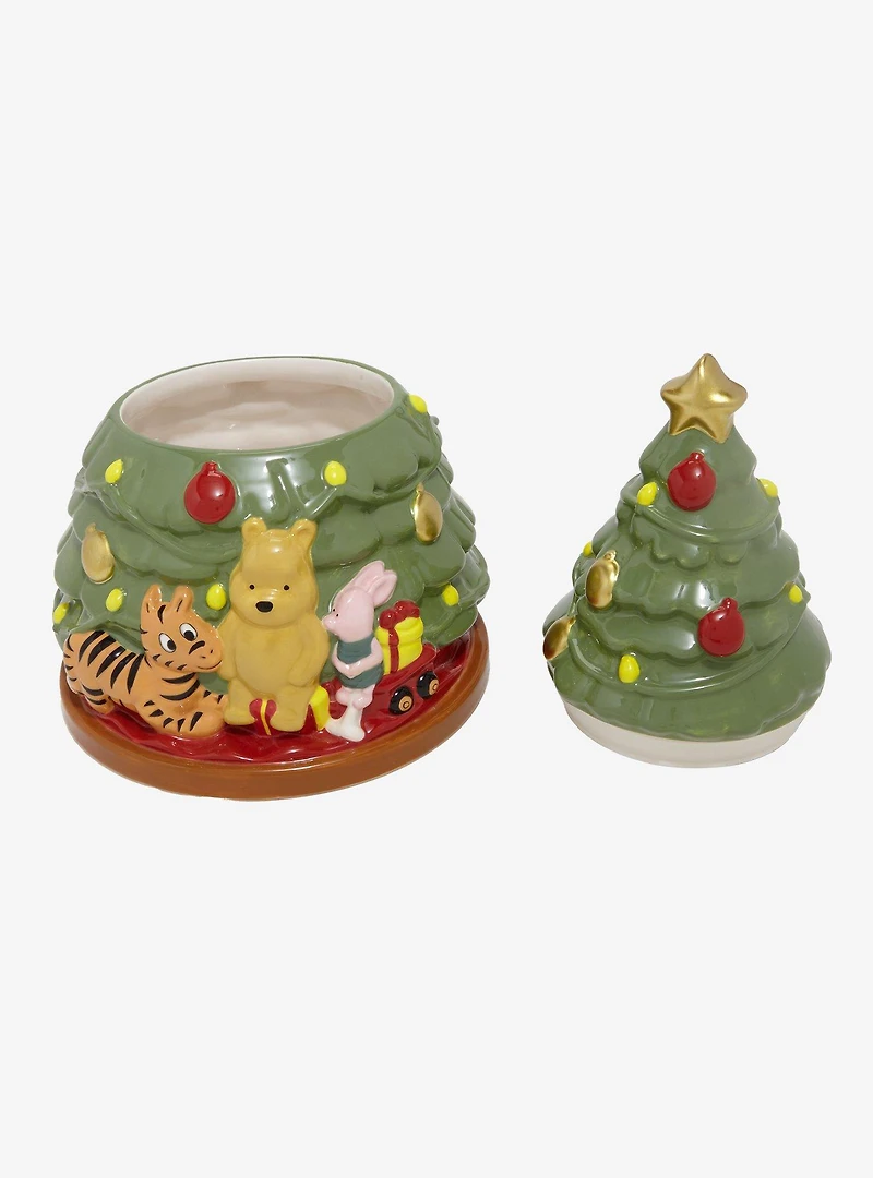 Disney Winnie The Pooh Christmas Tree Figural Cookie Jar - BoxLunch Exclusive