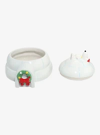 Peanuts Snoopy Igloo Figural Cookie Jar
