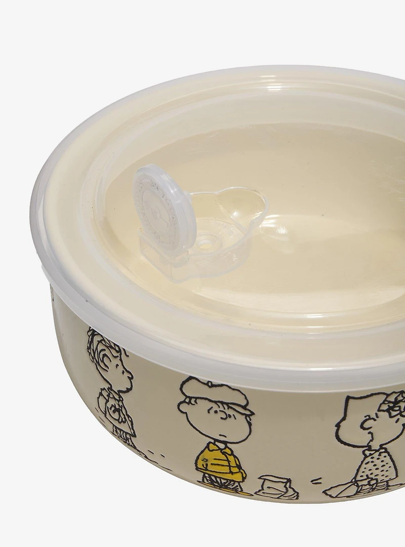 Peanuts Comic Strip Storage Bowl Set With Lids — BoxLunch Exclusive