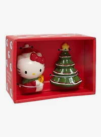 Sanrio Hello Kitty & Christmas Tree Salt & Pepper Shaker Set