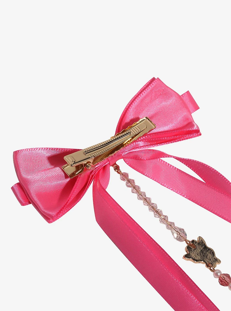 Sailor Moon Ribbon Bow Charm Hair Clips - BoxLunch Exclusive