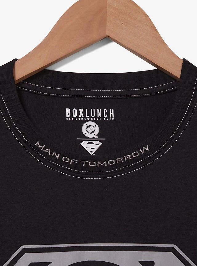 DC Comics Superman Silver Logo T-Shirt - BoxLunch Exclusive