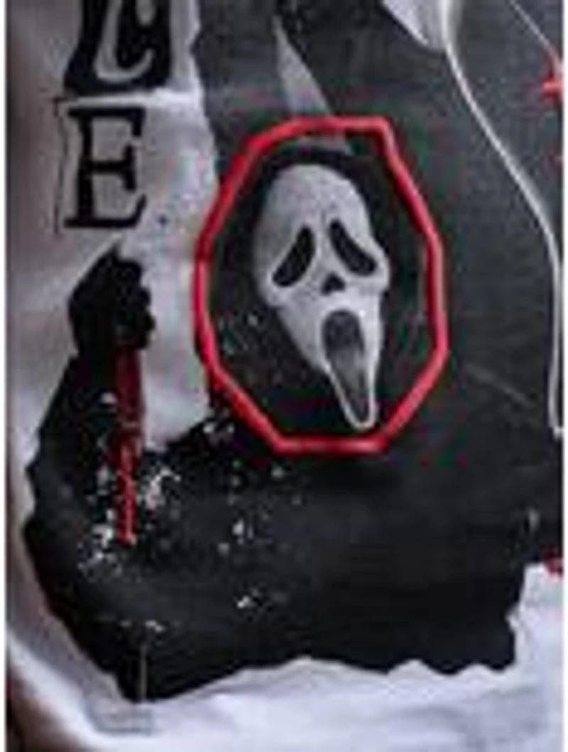 Ghost Face Tonal Portrait Ransom Text T-Shirt - BoxLunch Exclusive