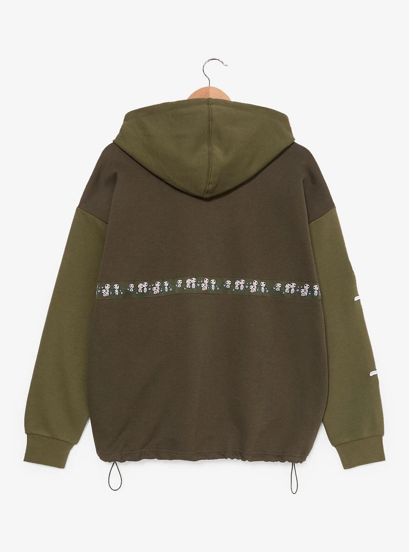 Studio Ghibli® Princess Mononoke Contrast Hoodie — BoxLunch Exclusive