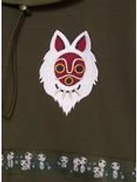 Studio Ghibli® Princess Mononoke Contrast Hoodie — BoxLunch Exclusive