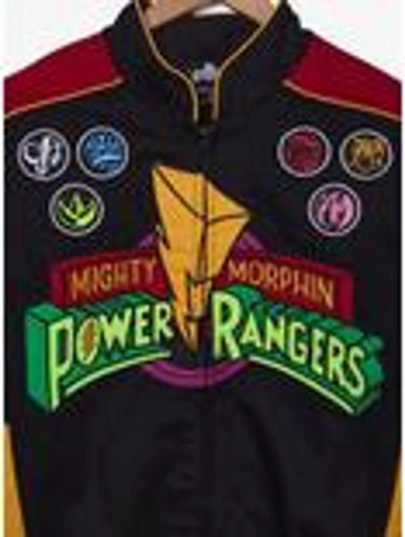 Mighty Morphin Power Rangers Moto Jacket - BoxLunch Exclusive