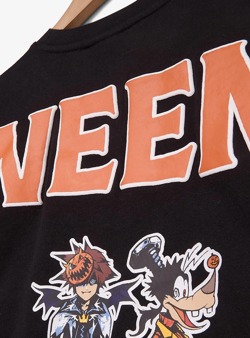 Kingdom Hearts Embroidered Crewneck — BoxLunch Exclusive