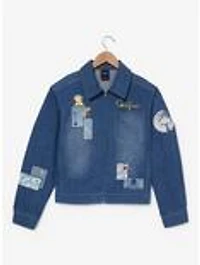 Coraline Icons Patches Women's Denim Jacket - BoxLunch Exclusive