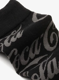 Coca-Cola Black Logo Dress Socks
