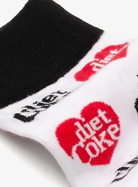 Diet Coke White Dress Socks
