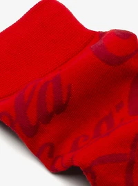 Coca-Cola Red Logo Dress Socks