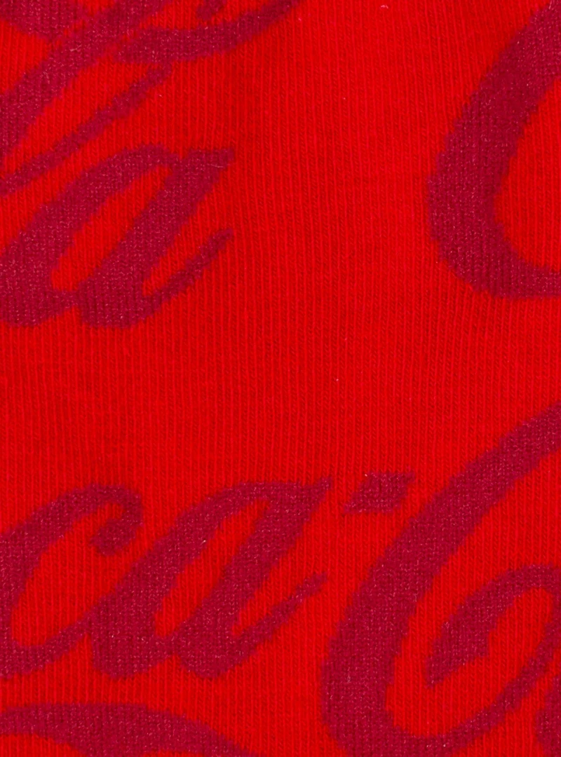 Coca-Cola Red Logo Dress Socks