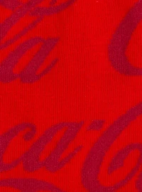 Coca-Cola Red Logo Dress Socks