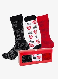 Coca-Cola 3-Pair Sock Set