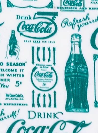 Coca-Cola Green Bottle Men's Tie