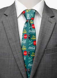 Coca-Cola Green Men's Tie