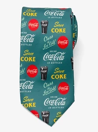 Coca-Cola Green Men's Tie