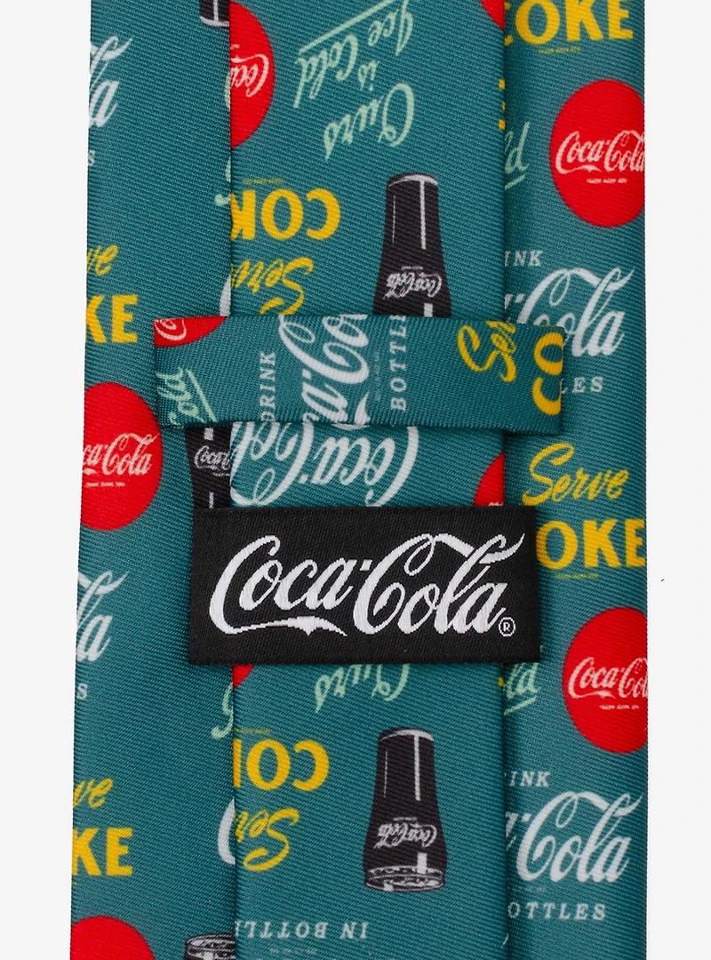 Coca-Cola Green Men's Tie