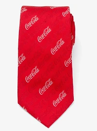 Coca-Cola Logo Red Men's Tie
