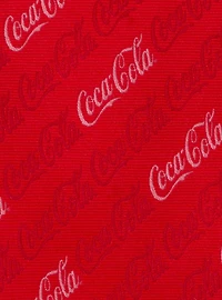 Coca-Cola Logo Red Men's Tie