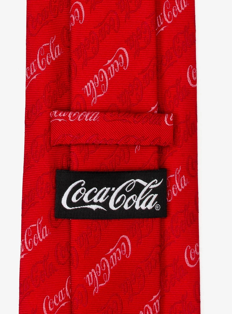 Coca-Cola Logo Red Men's Tie