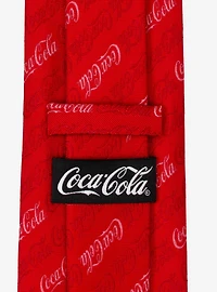 Coca-Cola Logo Red Men's Tie