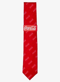 Coca-Cola Logo Red Men's Tie