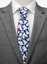Coca-Cola Polar Bear Navy Blue Men's Tie