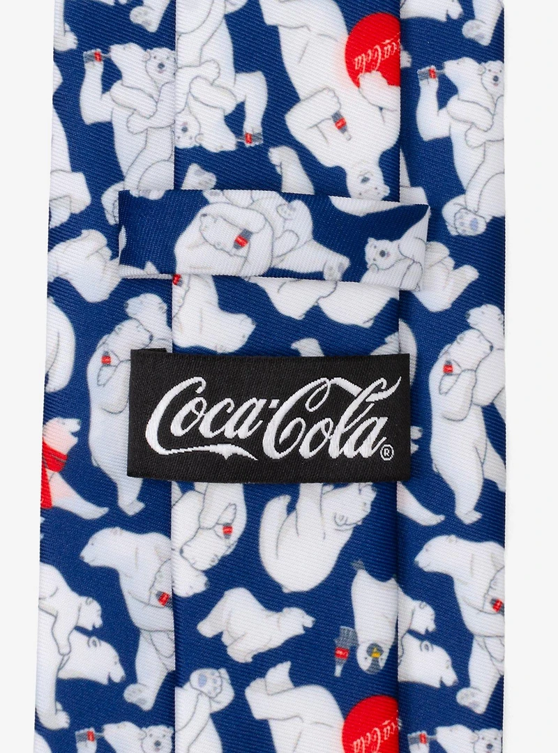 Coca-Cola Polar Bear Navy Blue Men's Tie