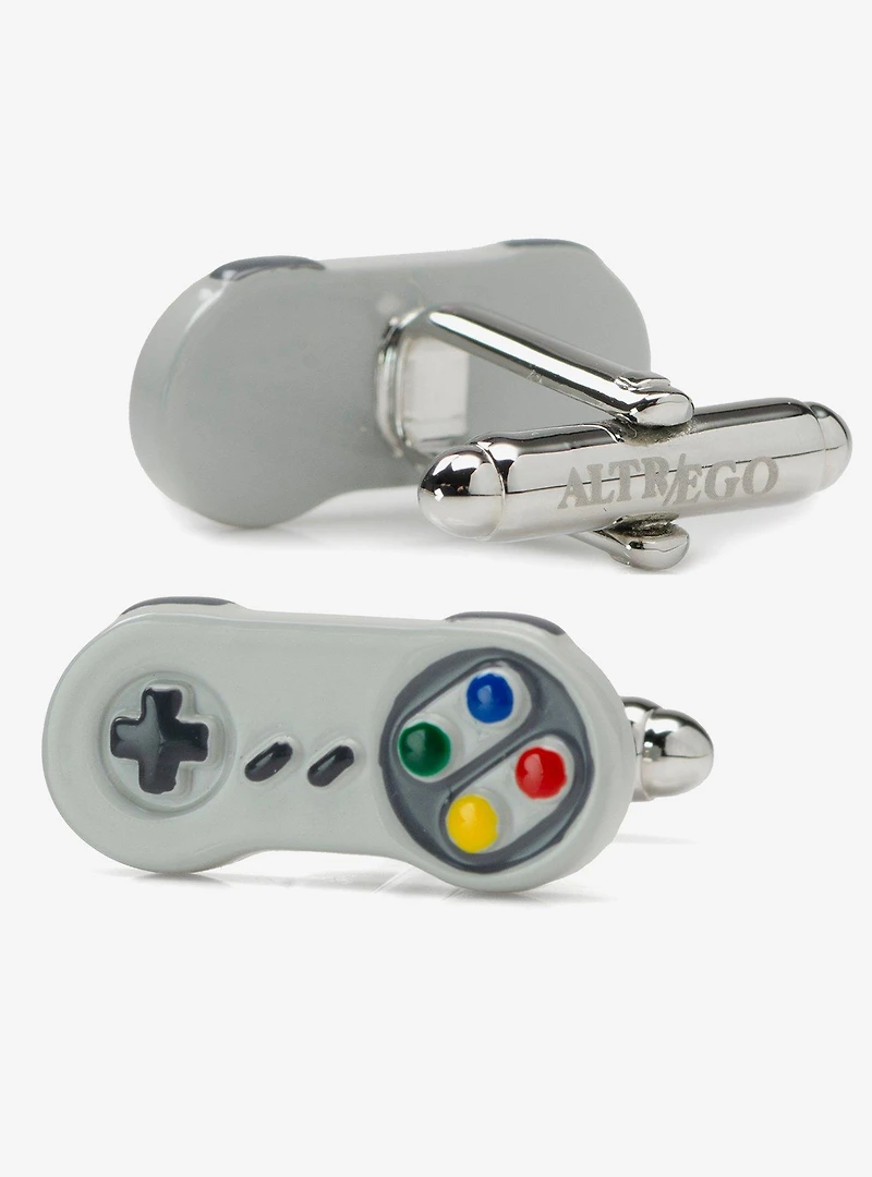 3D Vintage Game Controller Cufflinks