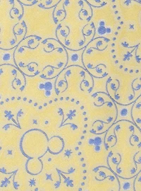 Disney Mickey Mouse Yellow Multi Men's Tie