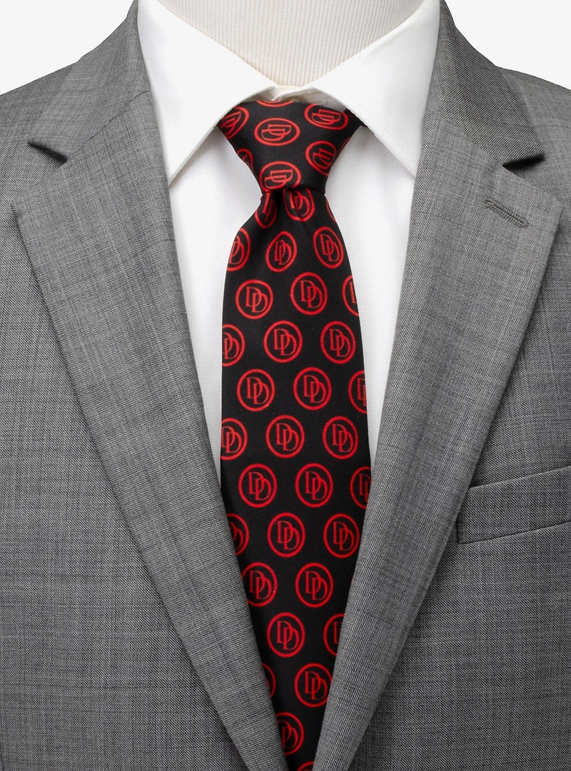 Marvel Daredevil Black Men's Tie