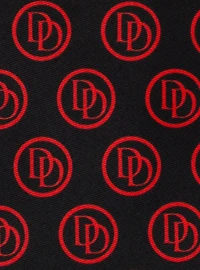 Marvel Daredevil Black Men's Tie