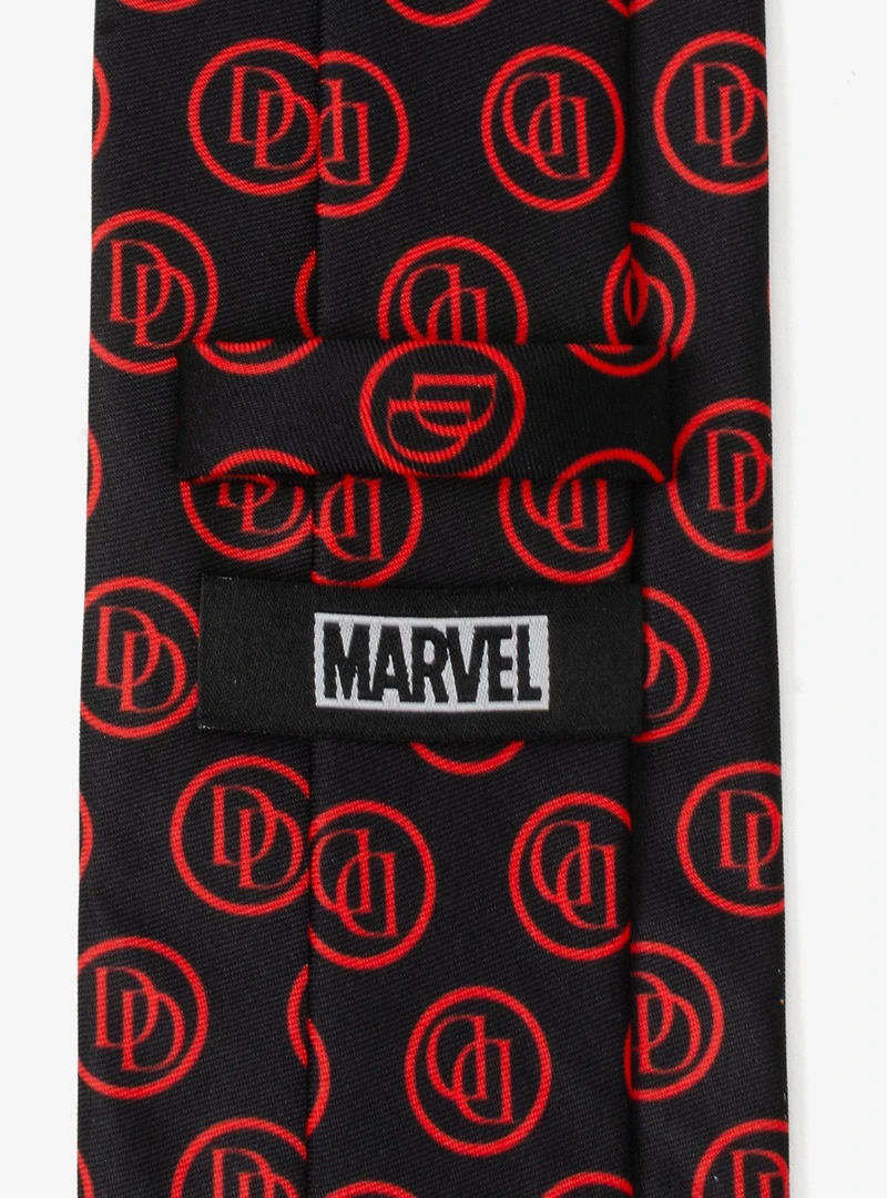 Marvel Daredevil Black Men's Tie