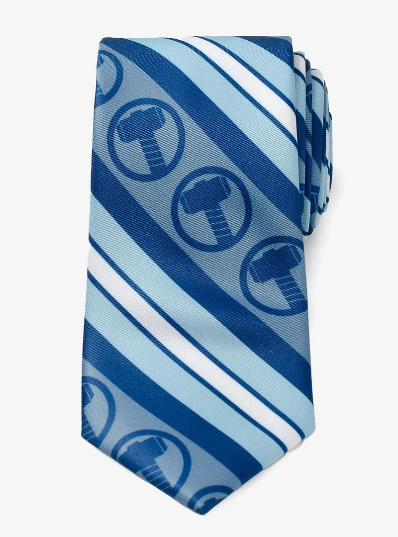 Marvel Thor Blue Striped Men's Tie