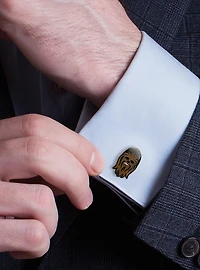 Star Wars Chewbacca Gunmetal Cufflinks