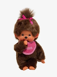 Monchhichi Pink Girl 8 Inch Plush
