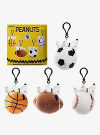 Super7 Peanuts Snoopy Sports Blind Bag Plush Bag Clip