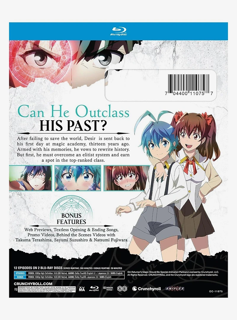 A Returner's Magic Should Be Special: Season 1 Blu-Ray
