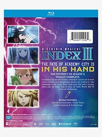 A Certain Magical Index III: Season 3 Blu-Ray