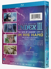 A Certain Magical Index III: Season 3 Blu-Ray