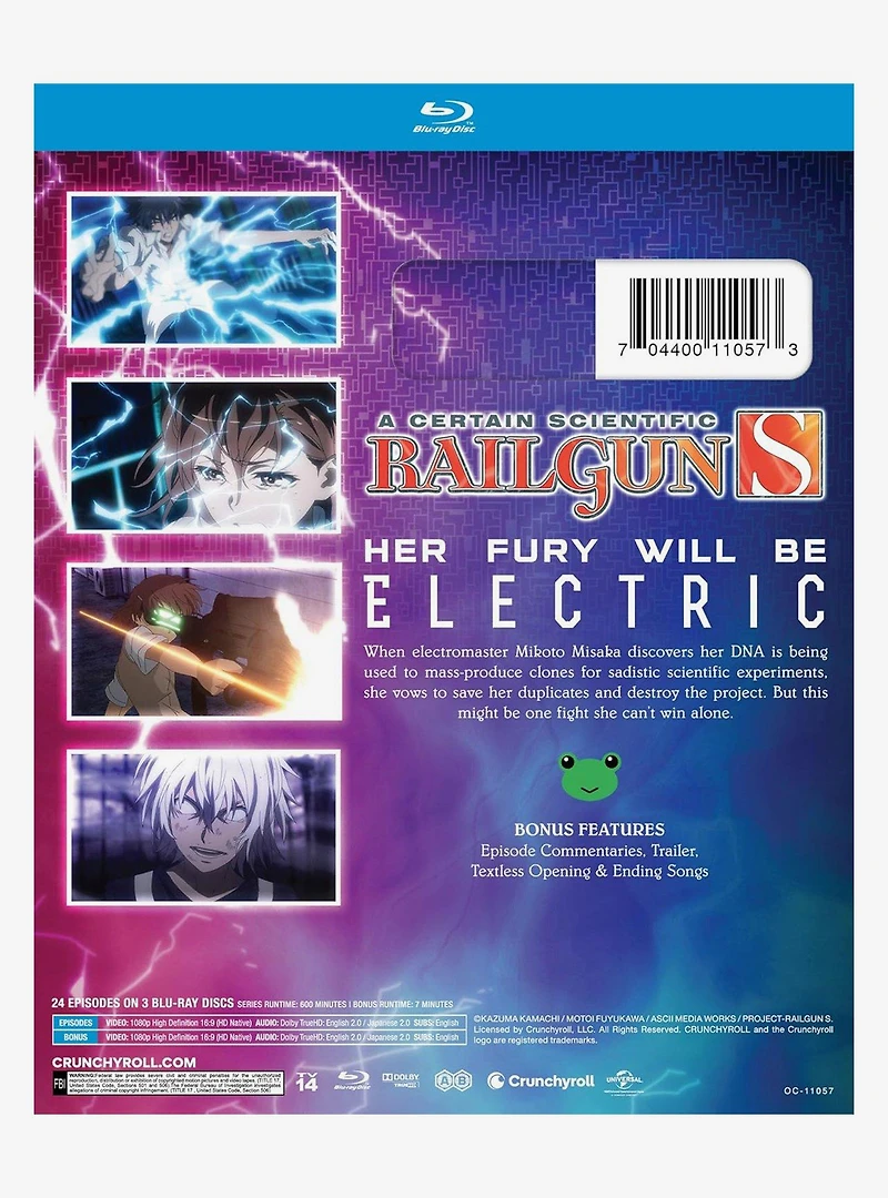 A Certain Scientific Railgun S Season 2 Blu-Ray