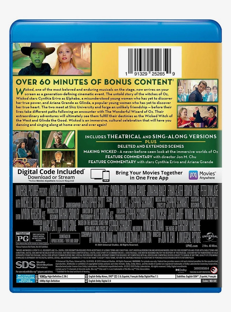 Wicked Blu-Ray