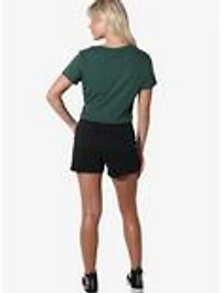 SpongeBob SquarePants Patrick Star "Lucky" Clover Premium Triblend Women's Crop Top