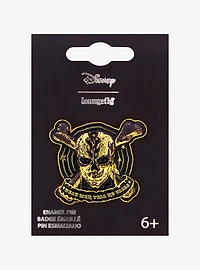 Loungefly Disney Pirates of the Caribbean Skull Enamel Pin - BoxLunch Exclusive